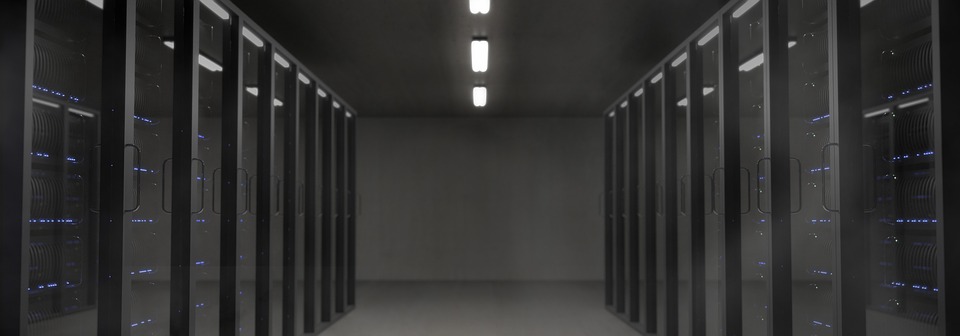 Large RAID server room